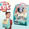 008-967A My Pets Backpack Blue Dog And Cat