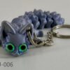 U-006 x12 3D Fox Keyring